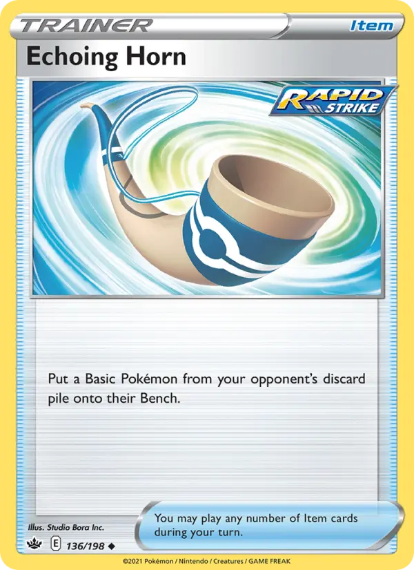 Echoing Horn, Pokémon card