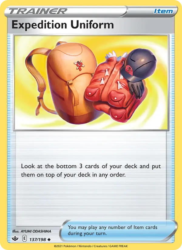 Expedition Uniform, Pokémon card