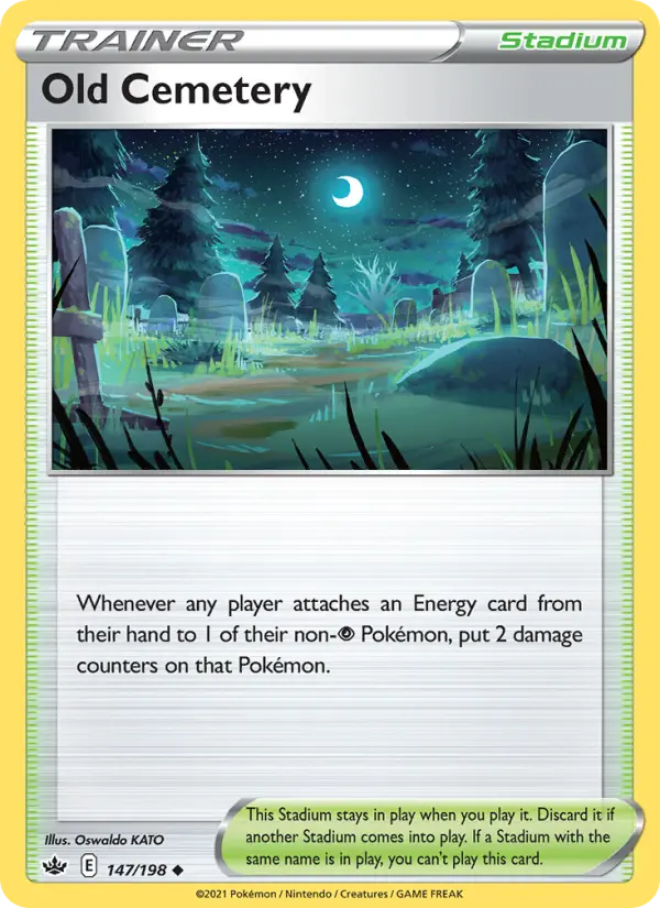 Old Cemetery, Pokémon card