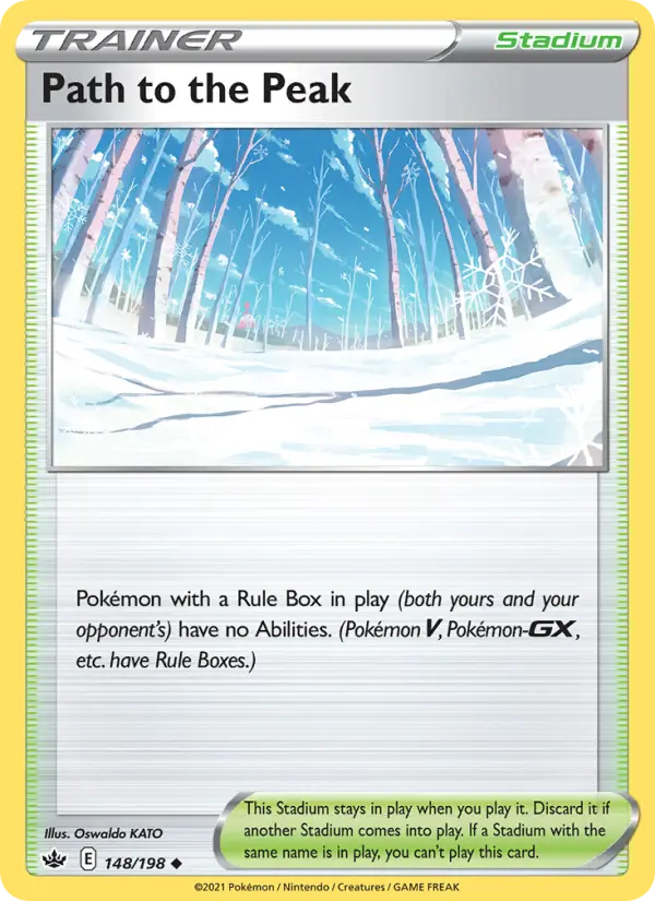 Path to the Peak, Pokémon card