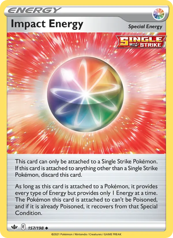 Impact Energy, Pokémon card
