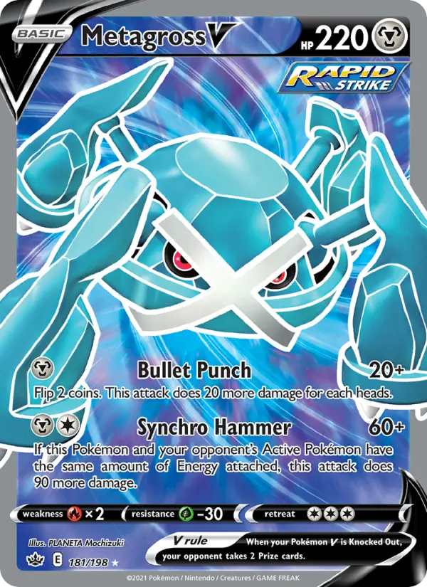 Metagross V, Pokémon card