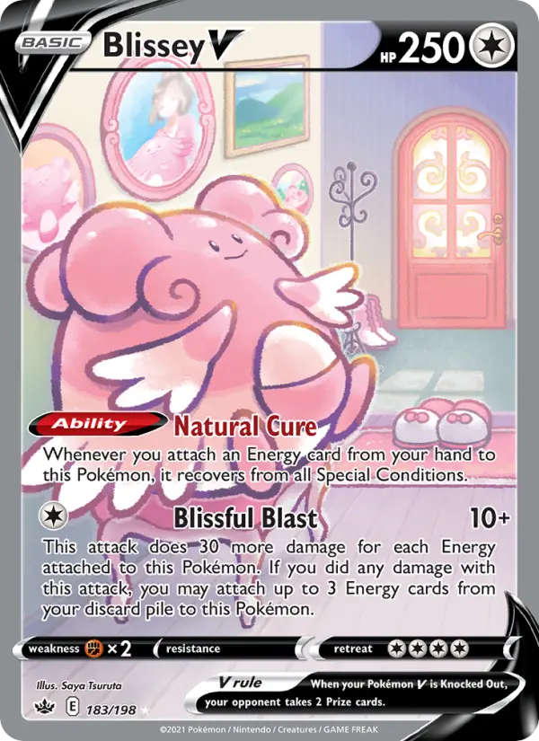 Blissey V, Pokémon card