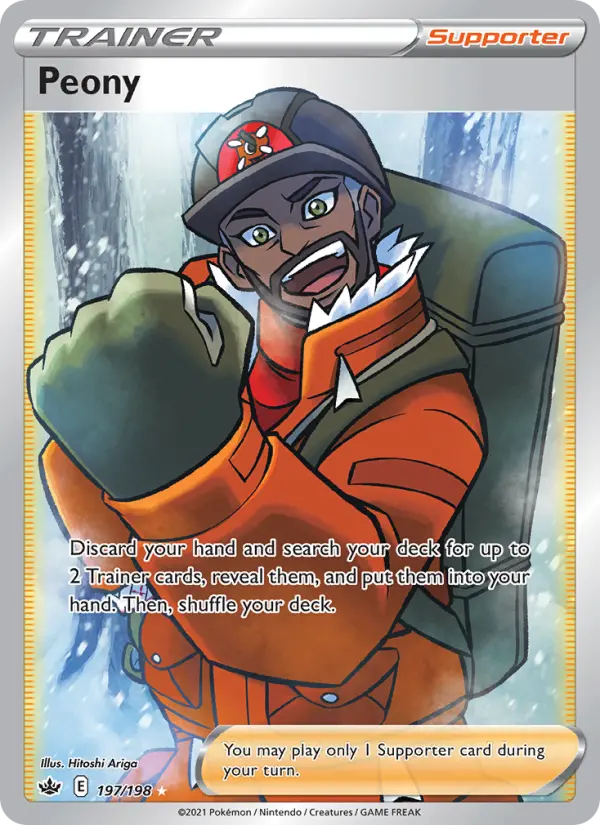 Peony, Pokémon card