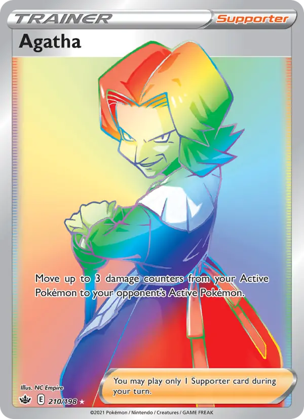 Agatha, Pokémon card