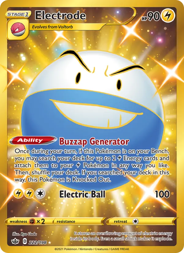 Electrode, Pokémon card