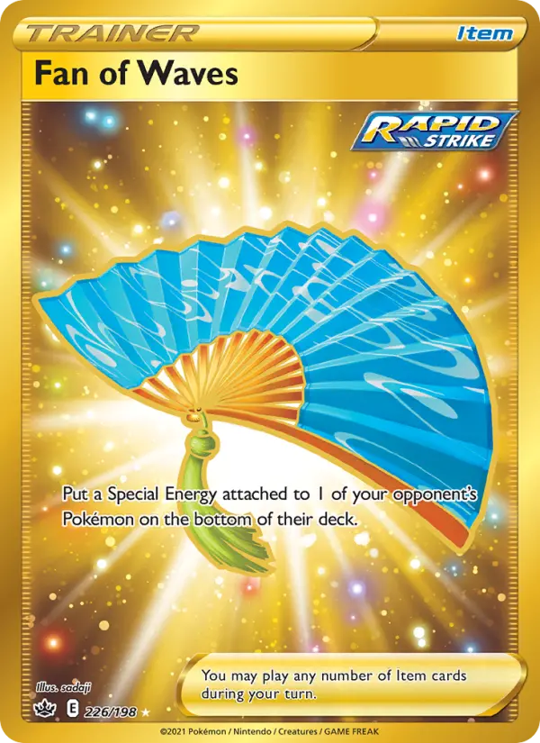 Fan of Waves, Pokémon card