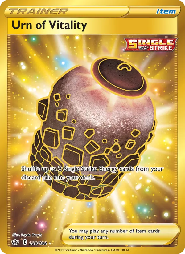 Urn of Vitality, Pokémon card
