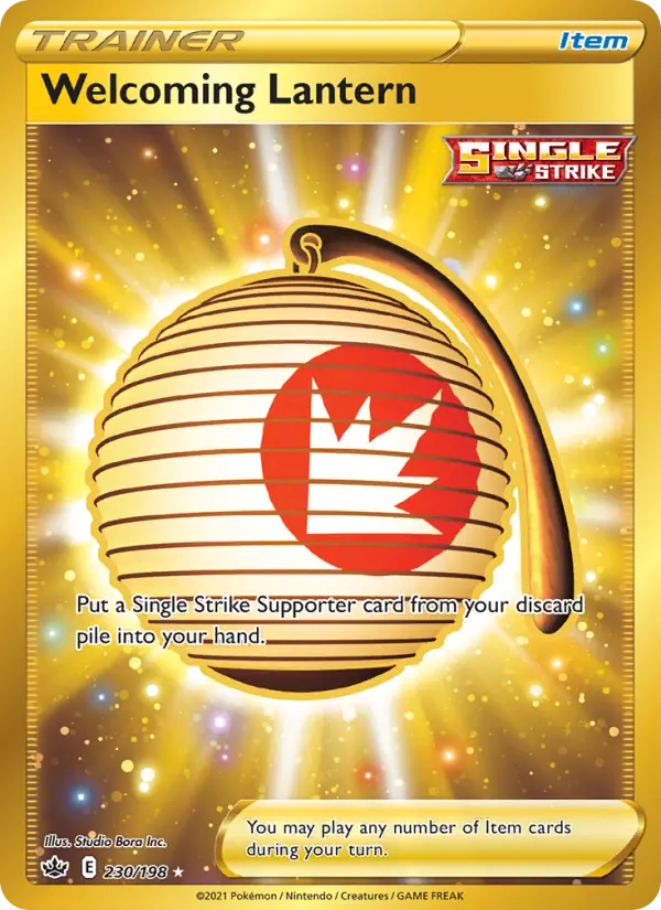 Welcoming Lantern, Pokémon card
