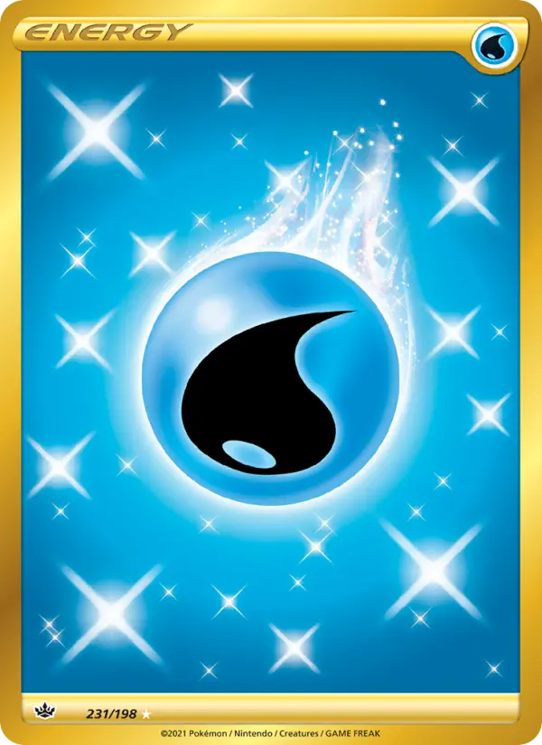 Water Energy, Pokémon card