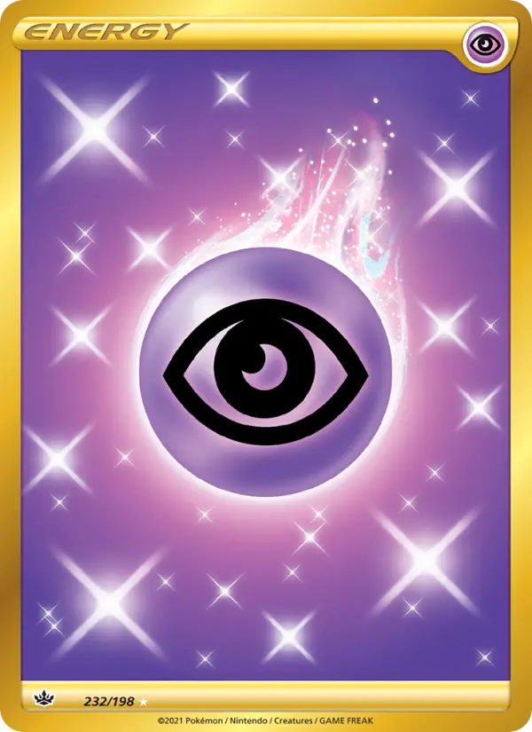 Psychic Energy, Pokémon card