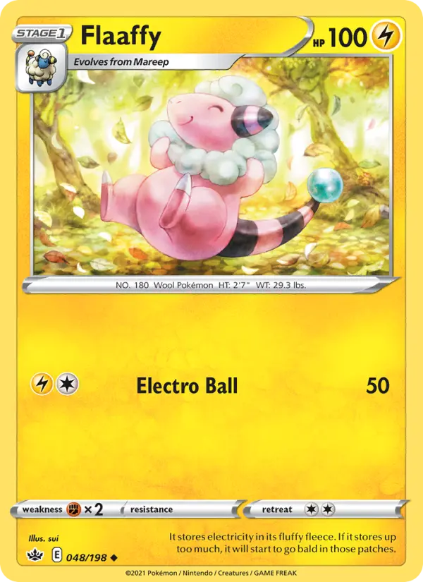 Flaaffy, Pokémon card
