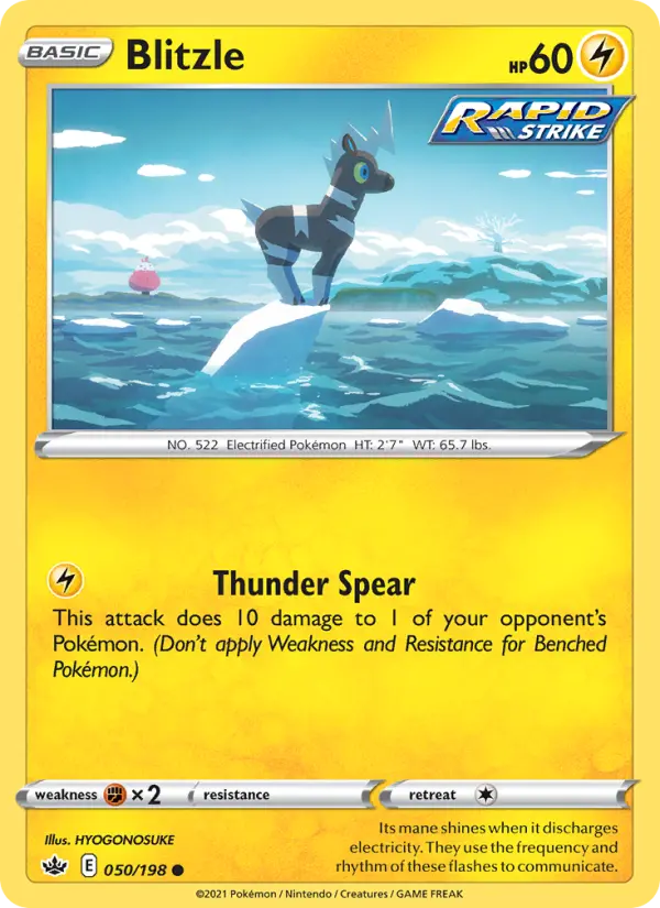 Blitzle, Pokémon card