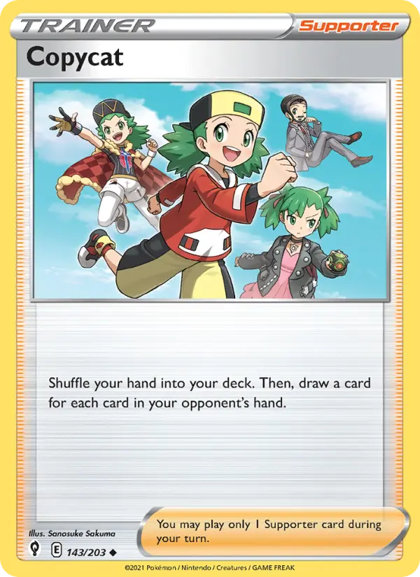 Copycat, Pokémon card