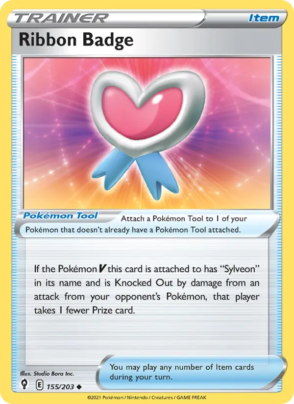 Ribbon Badge, Pokémon card
