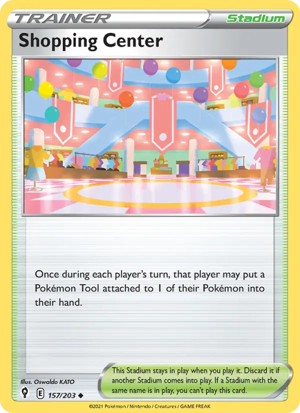 Shopping Center, Pokémon card