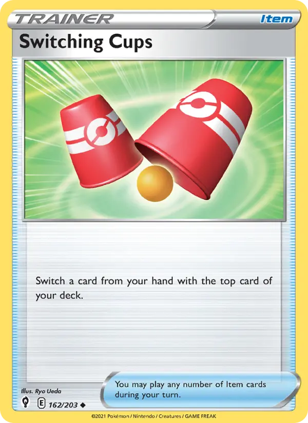 Switching Cups, Pokémon card