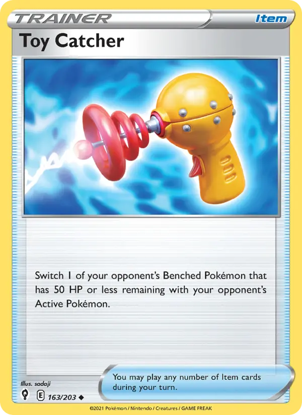 Toy Catcher, Pokémon card