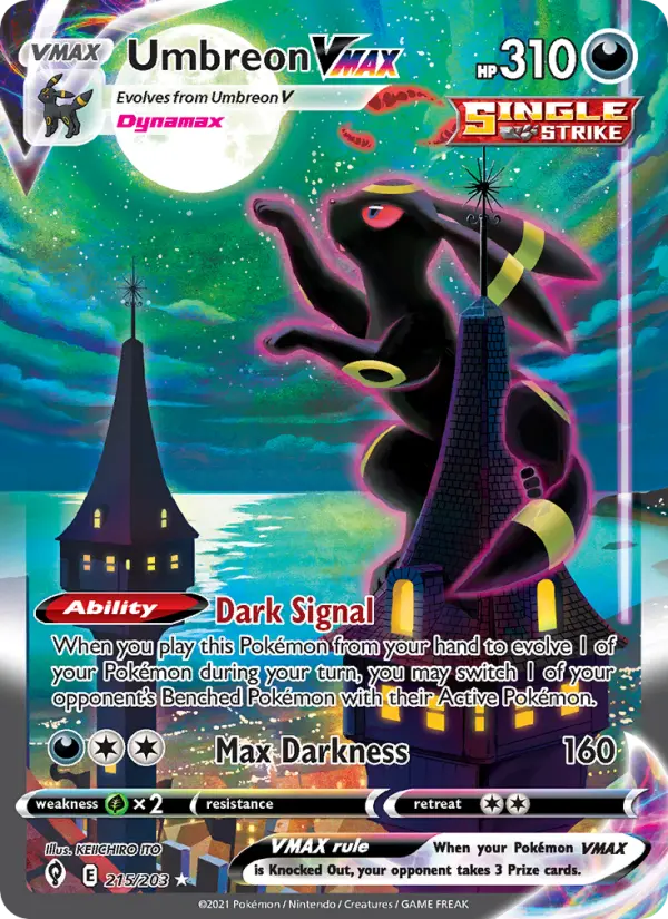Umbreon VMAX, Pokémon card