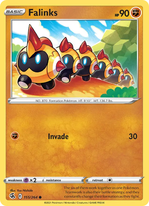 Falinks, Pokémon card