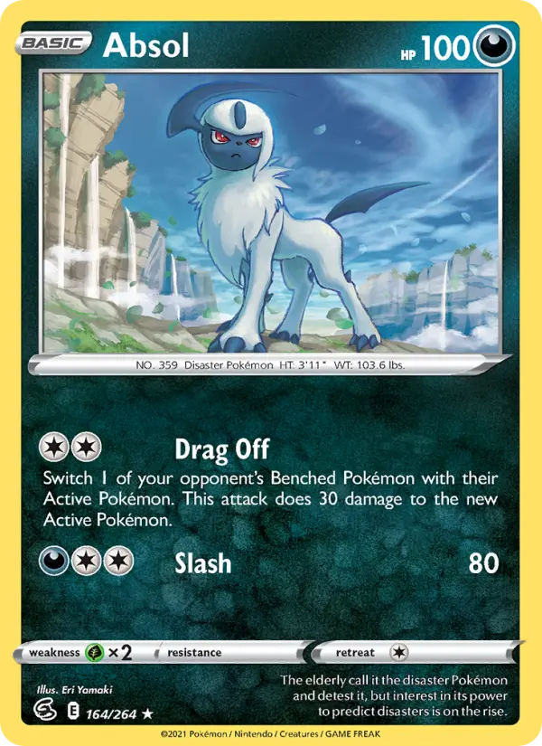 Absol, Pokémon card
