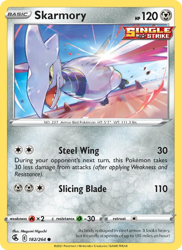 Skarmory, Pokémon card