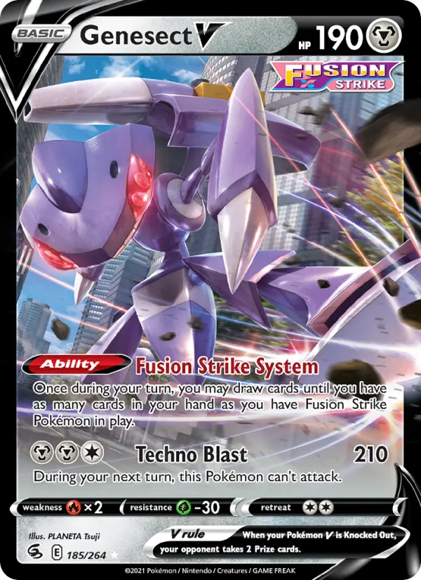 Genesect V, Pokémon card