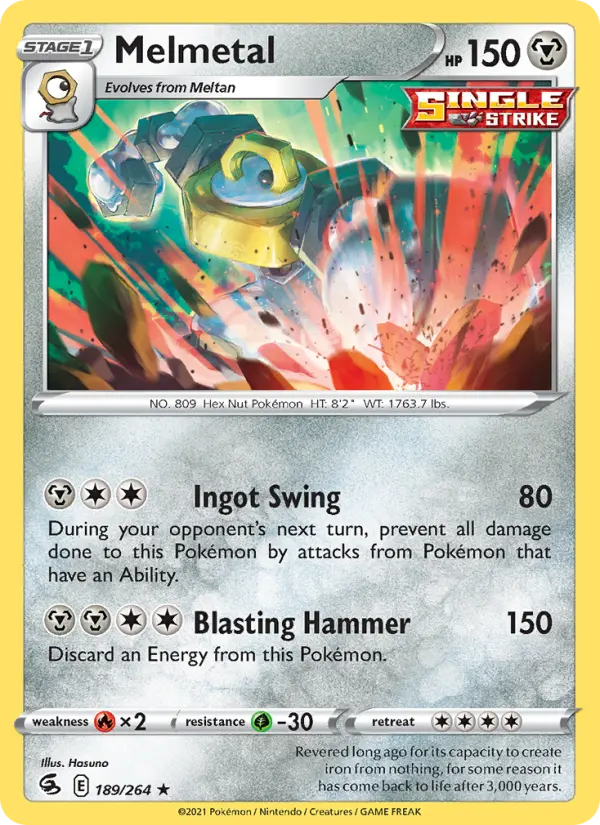 Melmetal, Pokémon card