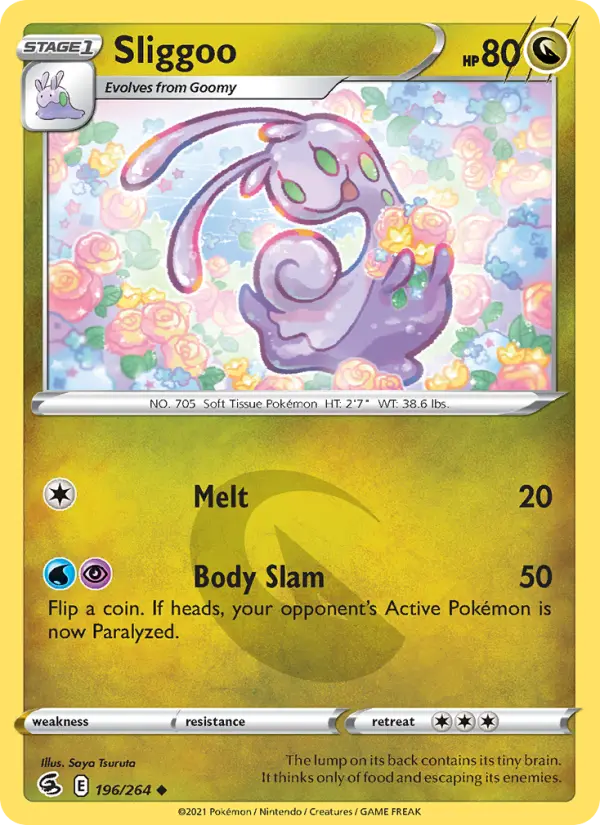 Sliggoo, Pokémon card