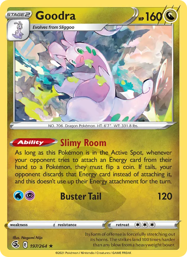 Goodra, Pokémon card