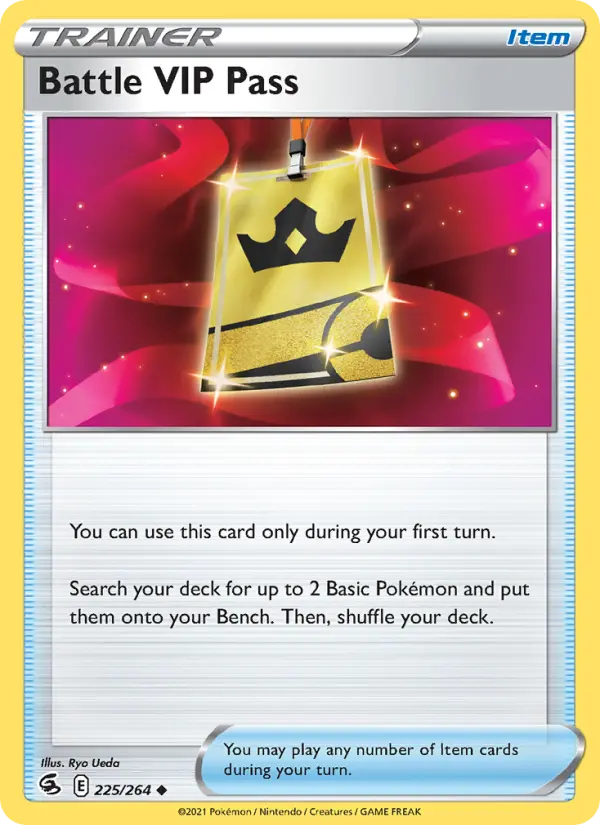 Battle VIP Pass, Pokémon card