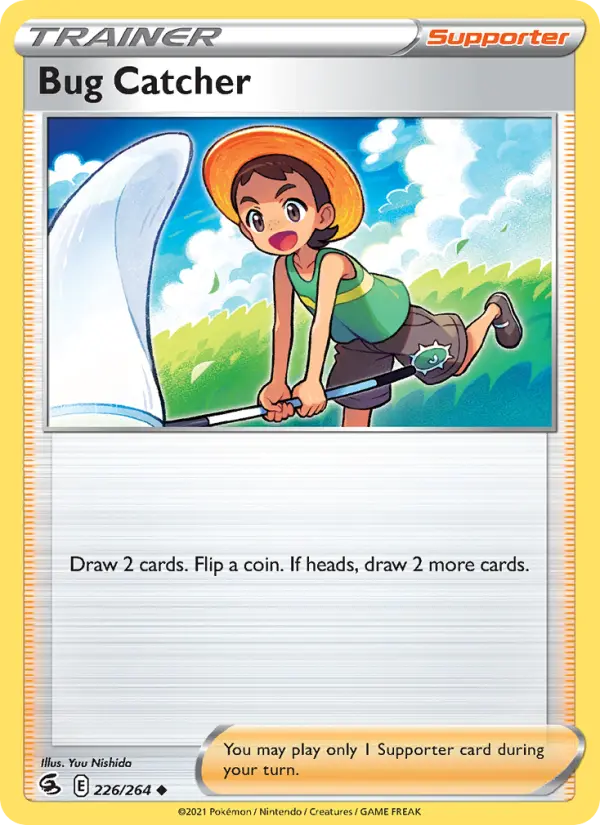 Bug Catcher, Pokémon card