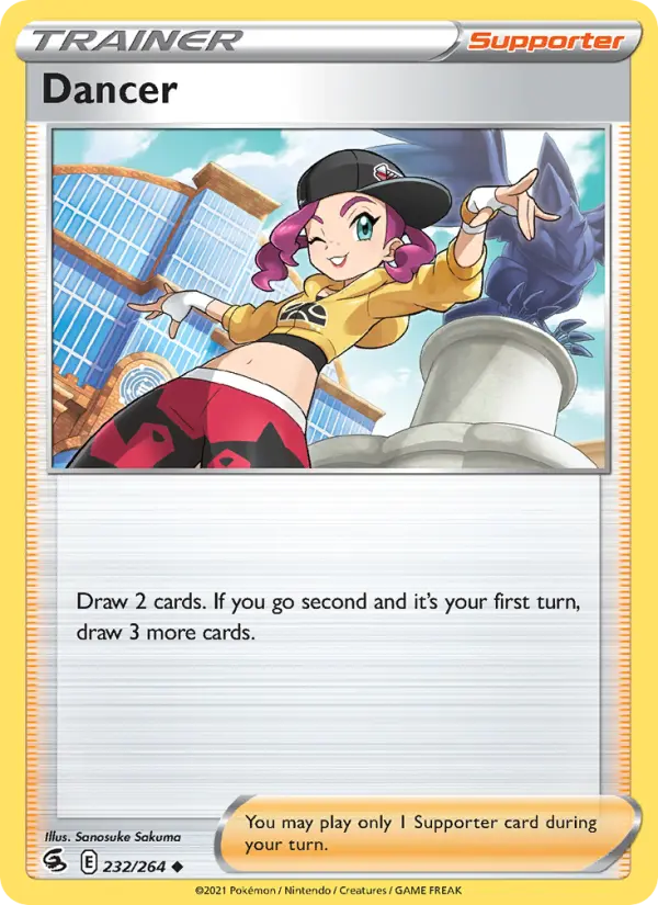Dancer, Pokémon card