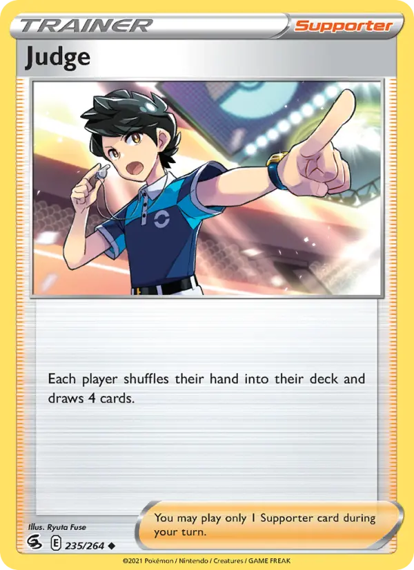 Judge, Pokémon card