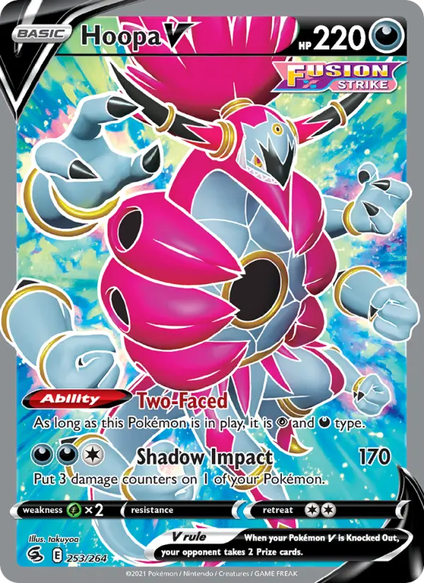 Hoopa V, Pokémon card