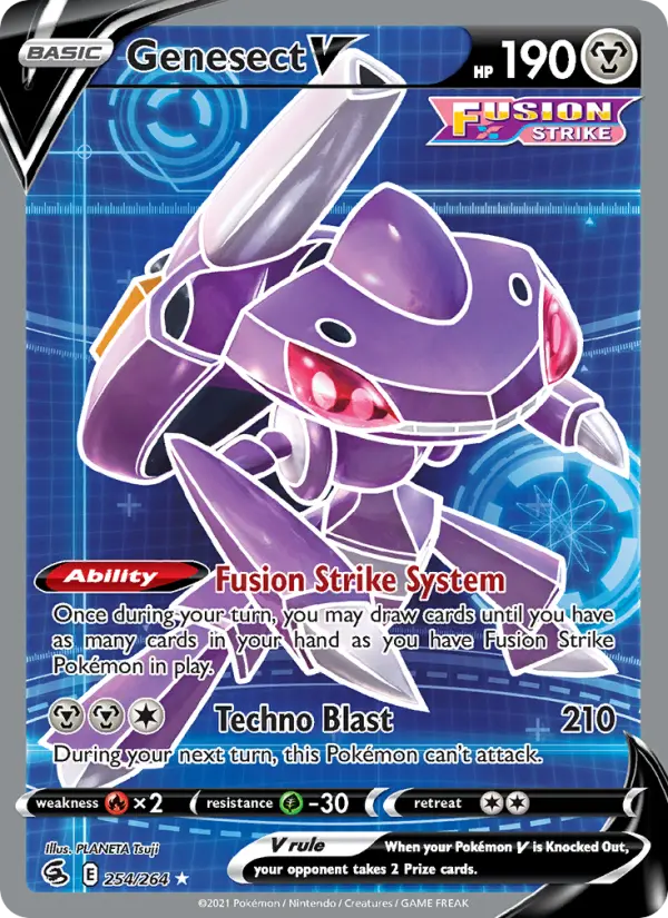 Genesect V, Pokémon card