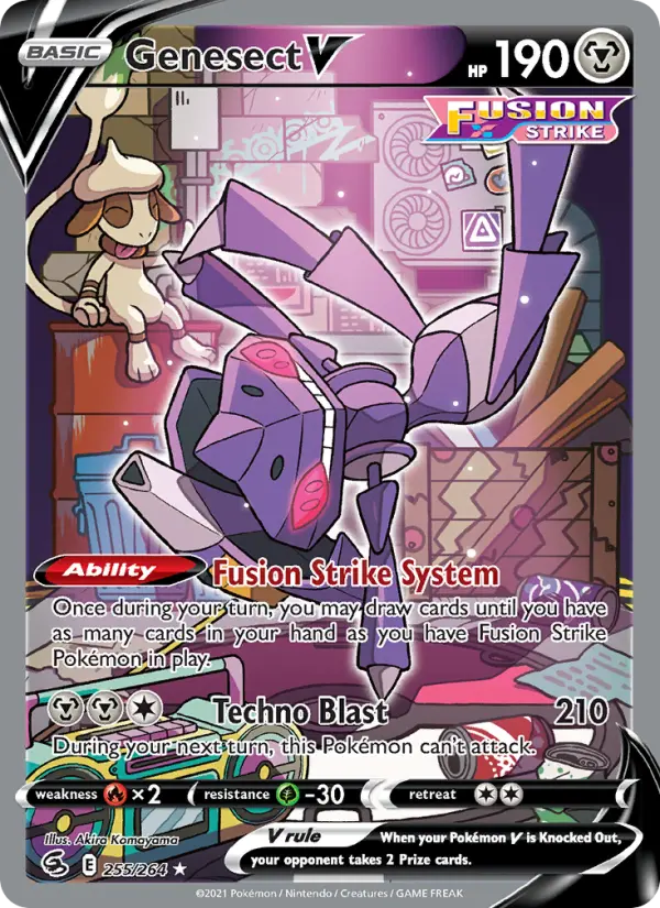 Genesect V, Pokémon card