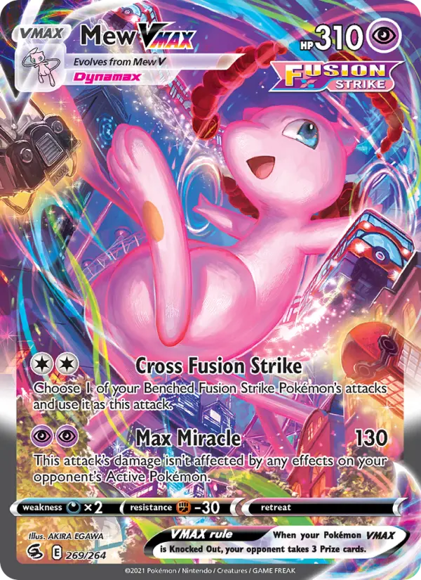 Mew VMAX, Pokémon card