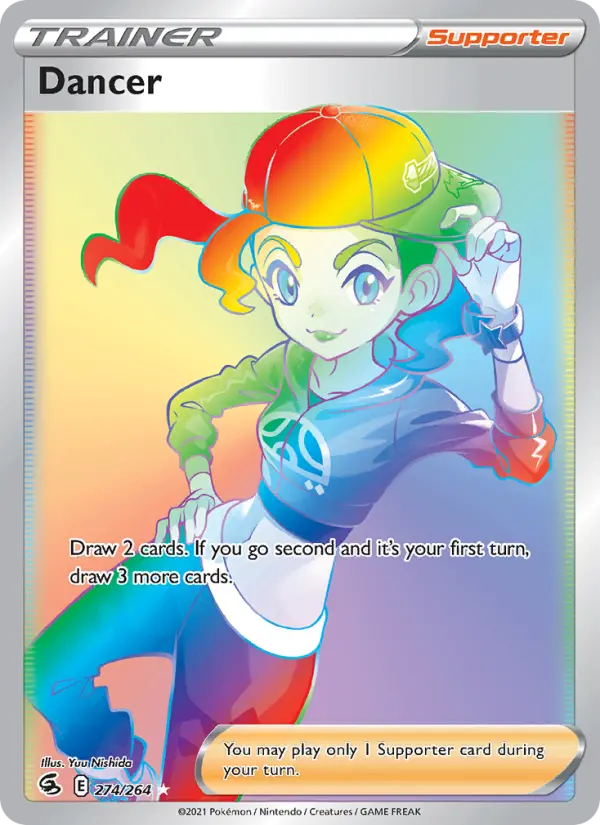Dancer, Pokémon card