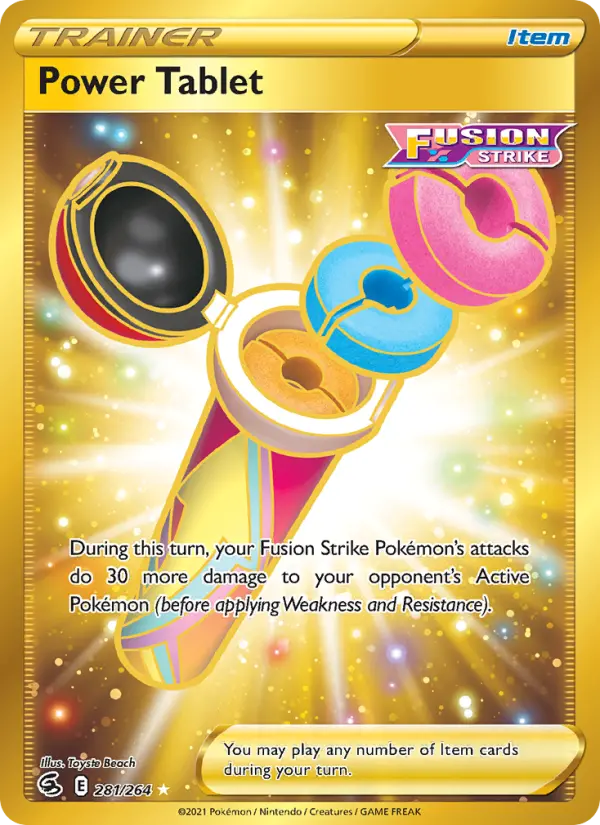 Power Tablet, Pokémon card