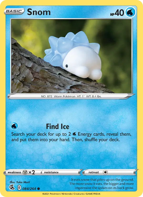 Snom, Pokémon card