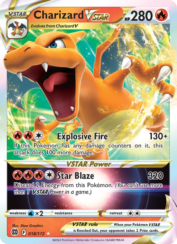 Charizard VSTAR, Pokémon card