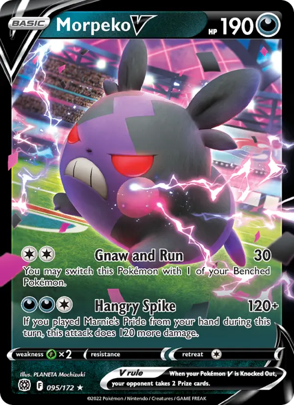 Morpeko V, Pokémon card