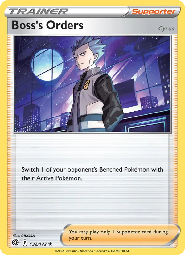 Boss's Orders, Pokémon card