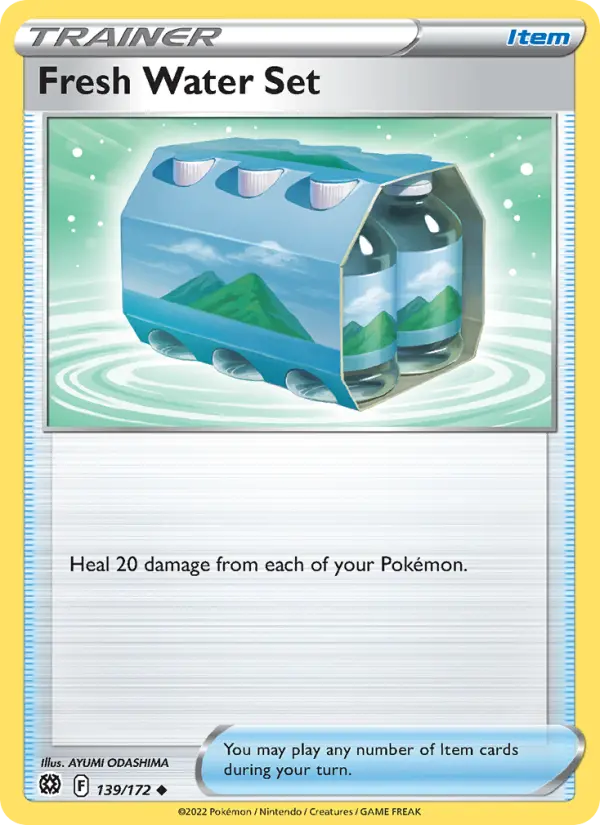 Fresh Water Set, Pokémon card