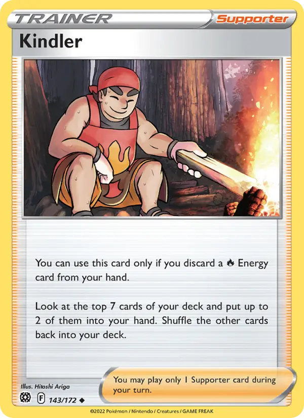 Kindler, Pokémon card