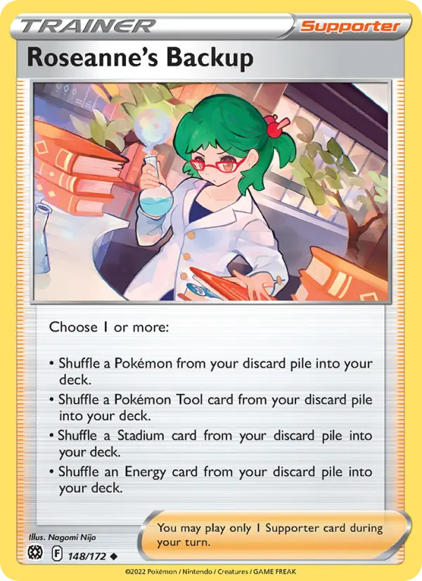 Roseanne's Backup, Pokémon card