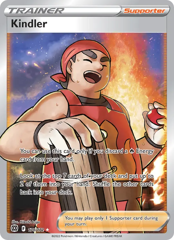 Kindler, Pokémon card