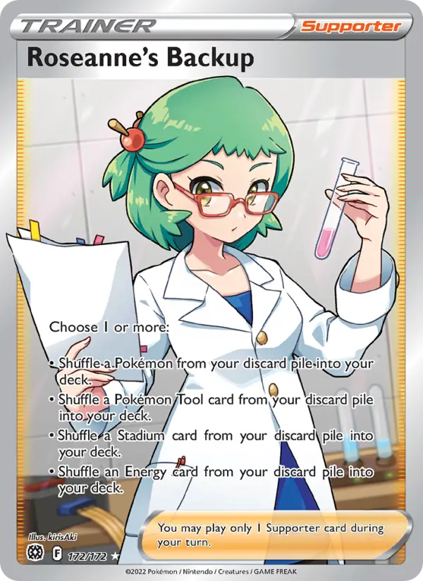 Roseanne's Backup, Pokémon card