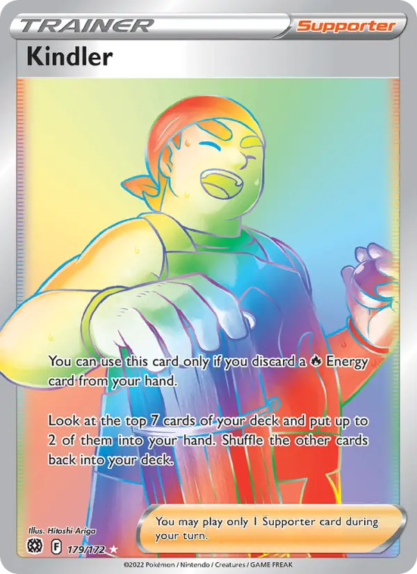 Kindler, Pokémon card